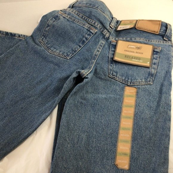 Urban Pipeline Relaxed Husky Fit Sz10 Boys Adjustable Waist Distressed Denim NEW - Picture 2 of 7